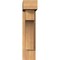Ekena Millwork Westlake Block Smooth Bracket w/ Offset Brace, Western Red Cedar, 5 1/2"W x 16"D x 24"H BKT0604X16X24WTL05SWR - alternate 2